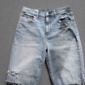 GAP 9” Light Blue High-Rise Women’s Bermuda Shorts Size 29